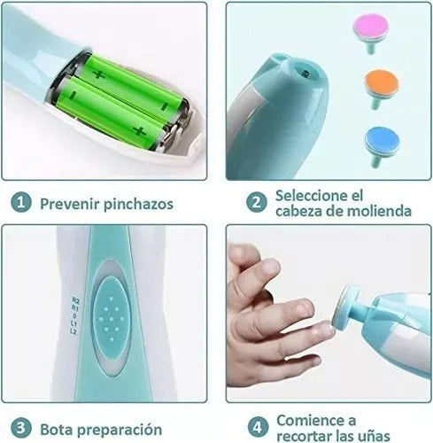 👶 Pulidor de uñas para bebe 💅