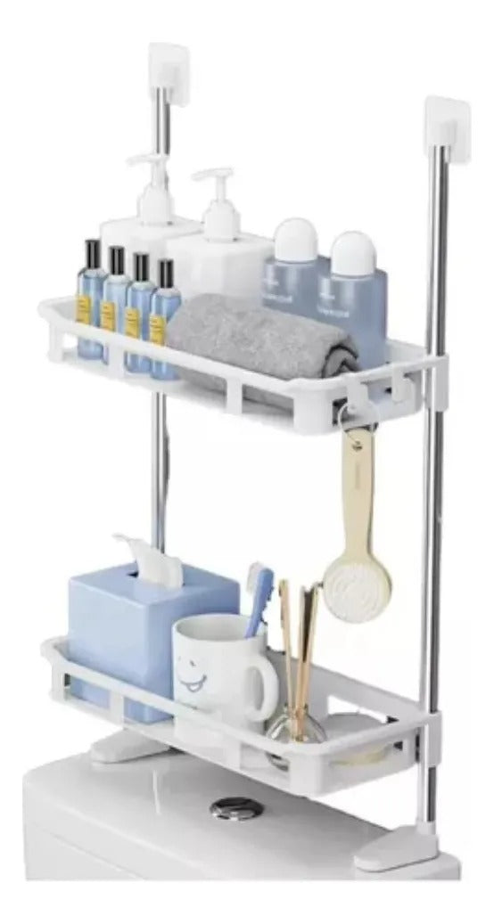 🛁Organizador 2 Estantes Baño 🏗️