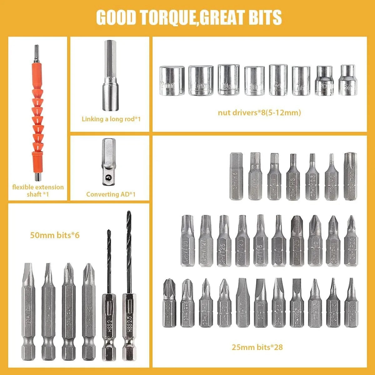 🏠Destornillador inalámbrico recargable 🛠️