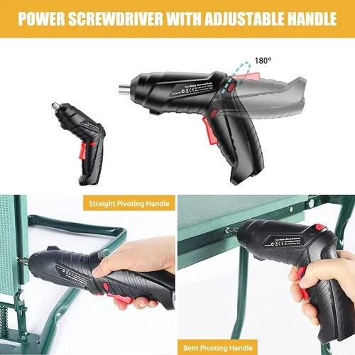 🏠Destornillador inalámbrico recargable 🛠️