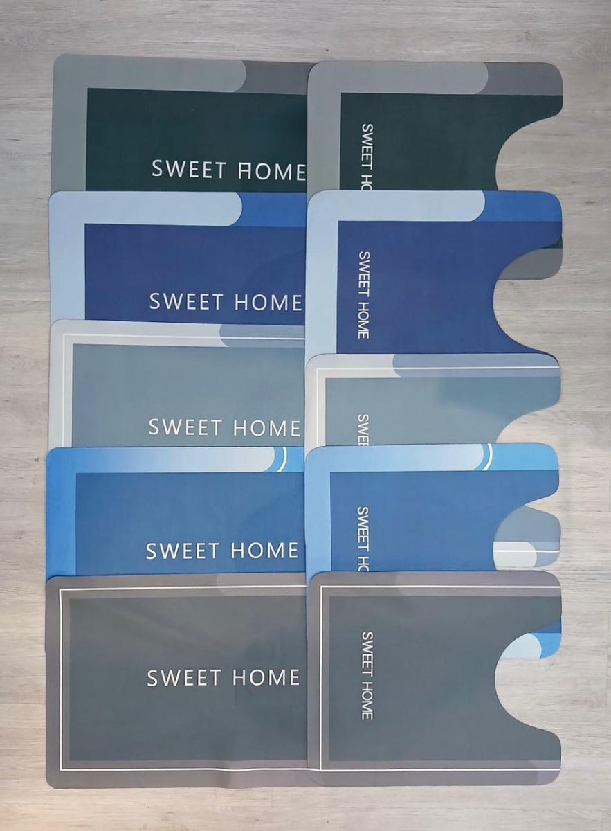 🧼 Duo Tapete Antideslizante y Absorbente 🏠✨