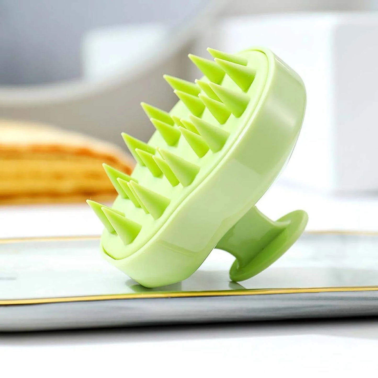 💆‍♀️ Cepillo Masajeador para Cuero Cabelludo 🧴