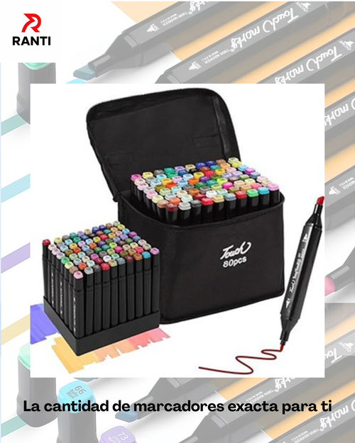 ✍️ Marcadores x80 Unidades 🎨