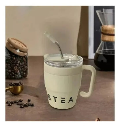 ☕ Taza Termo con Popote ✨