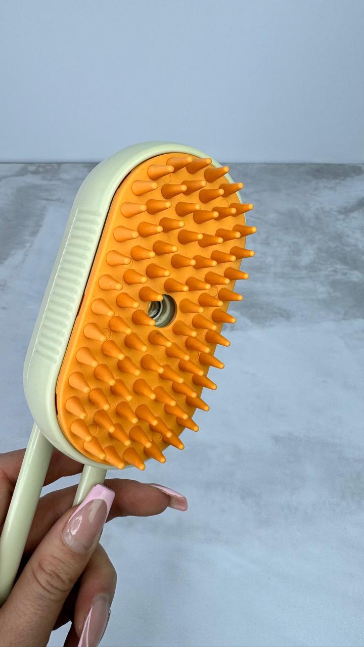 🐶Cepillo a vapor para mascotas con manija 🐱