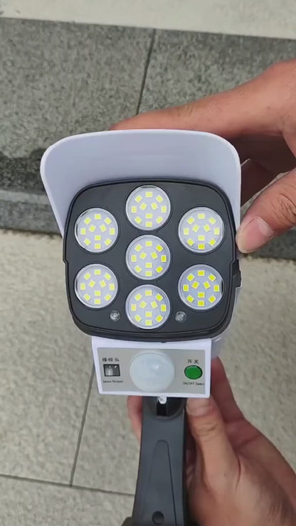 🔆 Lámpara Solar cámara