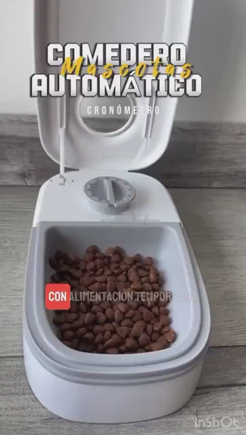 🐾 Comedero Automático para Mascotas🍽️