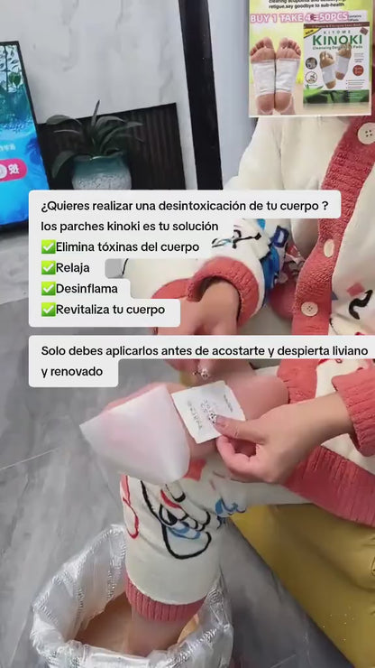 ✨🌿 Parches Detox Kinoki para Pies 🌙👣