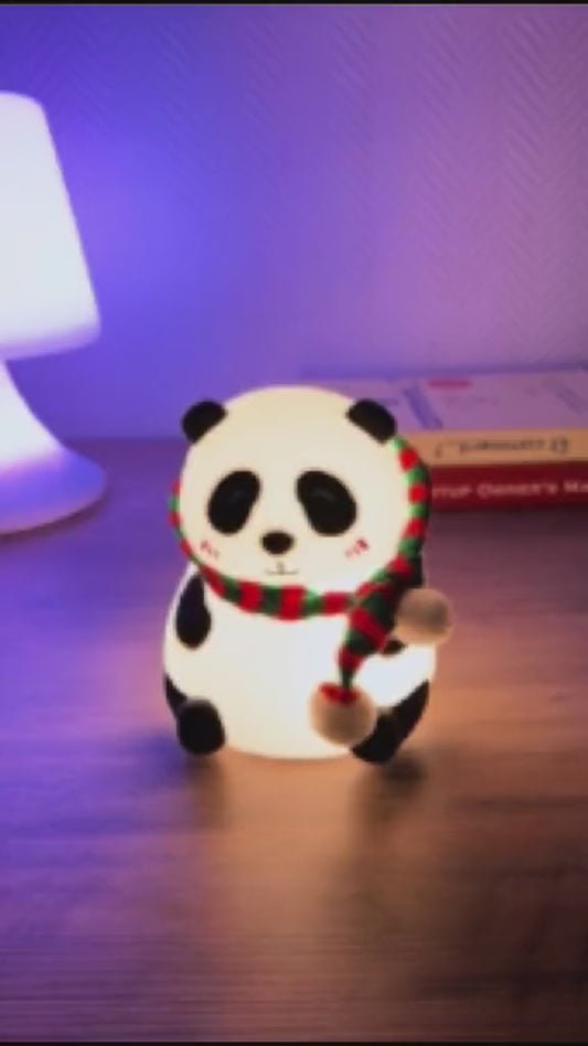 🖤 Lámpara Nocturna LED Panda 🐼