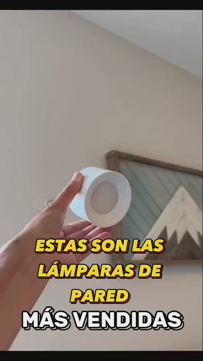 Mini lampara de pared