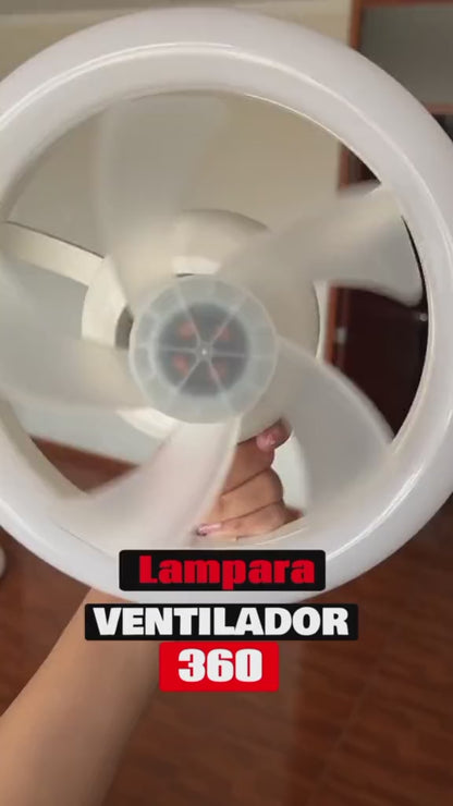 💡Ventilador con Luz 360 🛠