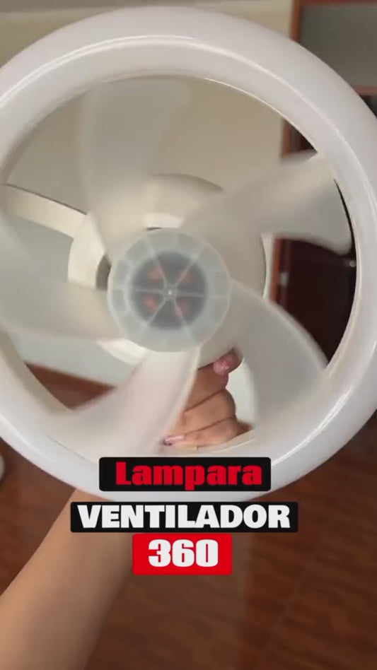 💡Ventilador con Luz 360 🛠