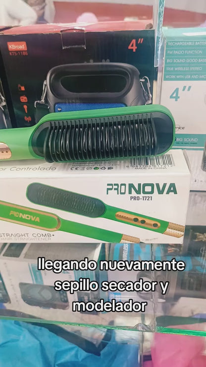 🌡Cepillo Alisador Pronova 💼