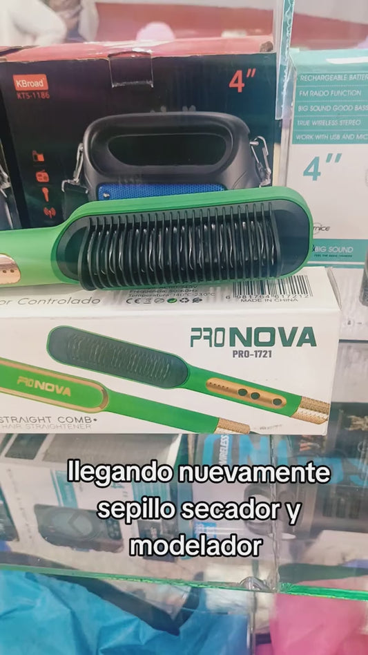 🌡Cepillo Alisador Pronova 💼