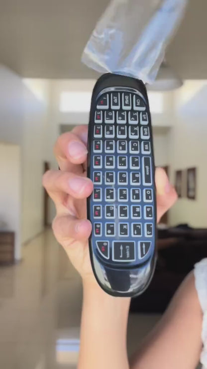 📡control con teclado 📺